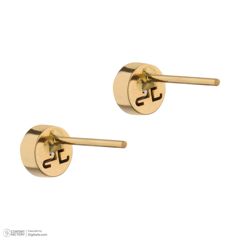 گوشواره طلا 18 عیار زنانه تاج مدل G325 گوشواره طلا 18 عیار زنانه تاج مدل G325