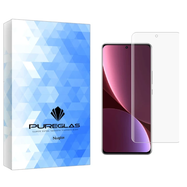 محافظ صفحه نمایش پیور گلس مدل NuGlas UV مناسب برای گوشی موبایل شیائومی Mi 12 Pro