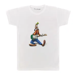 تی شرت آستین کوتاه بچگانه پرمانه طرح گوفی کد pmt.7727