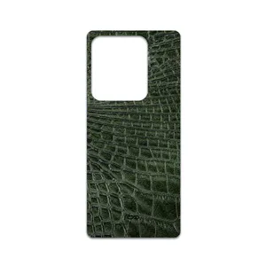 MAHOOT Green-Crocodile-Leather Cover Sticker for Xiaomi Redmi Note 14S