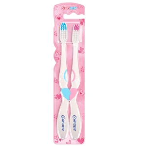 مسواک کانفیدنت مدل ct-biform با برس نرم بسته 2 عددی