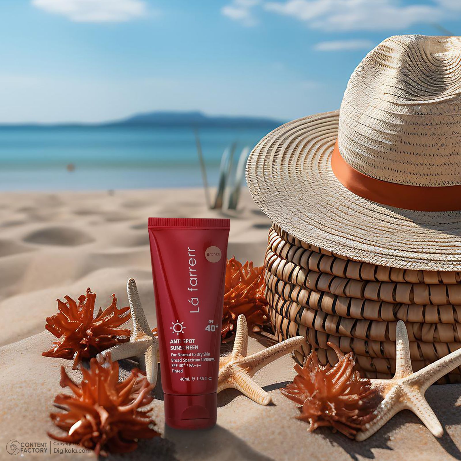کرم ضدآفتاب رنگی لافارر مدل SPF40، مناسب پوست‌های معمولی و خشک، حجم 40 میلی‌لیتر -  - 14