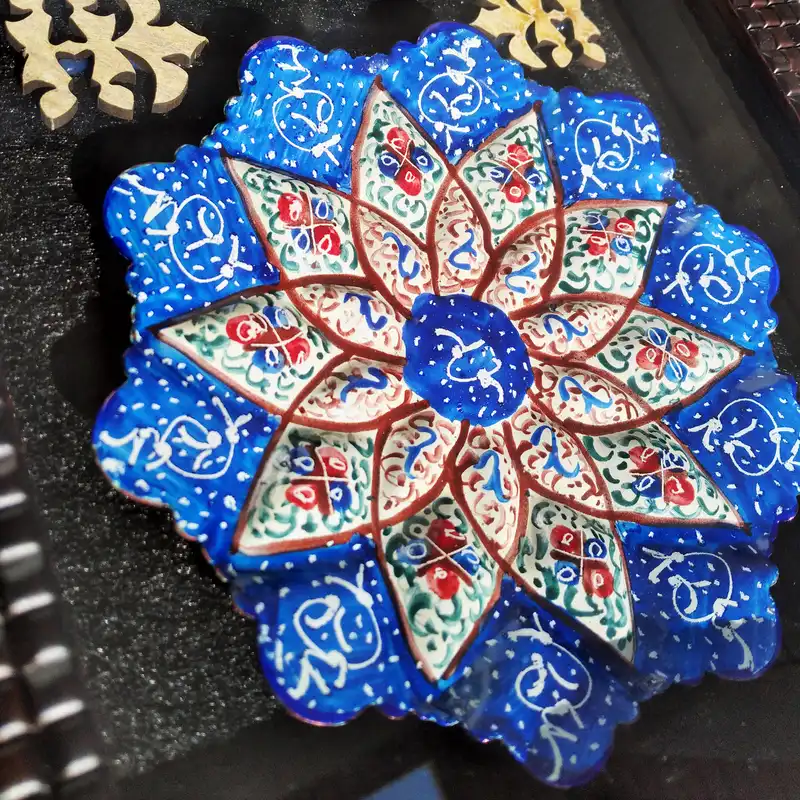 تابلو میناکاری مدل گل کد 01