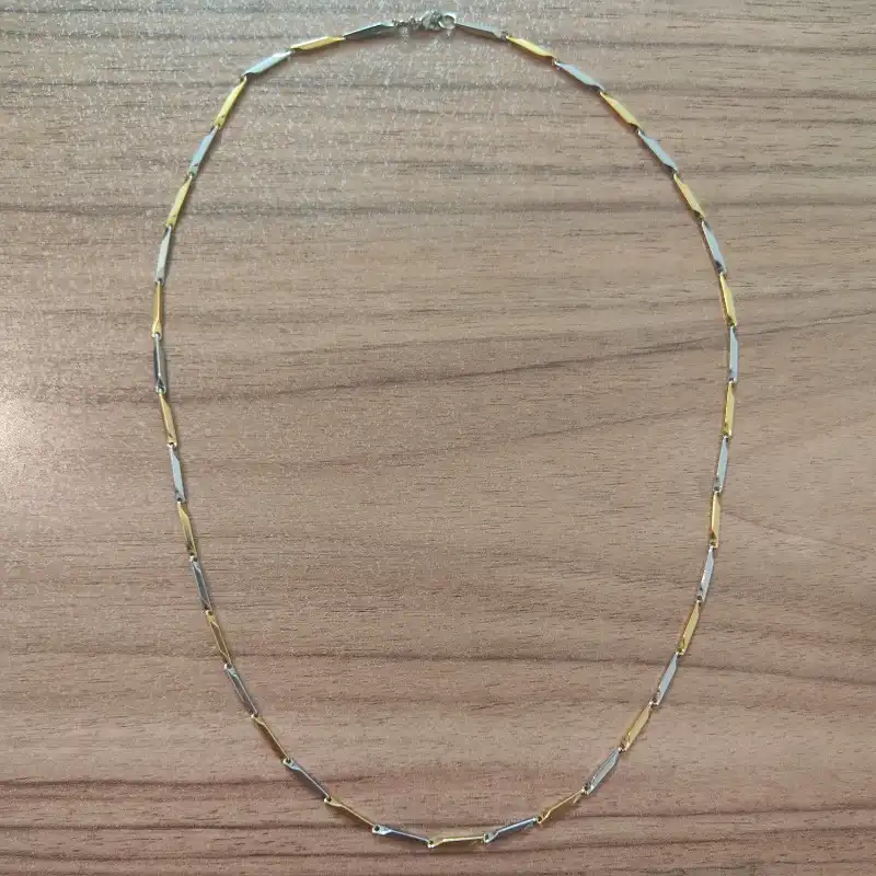 گردنبند مردانه مدل کبریتی کد am007