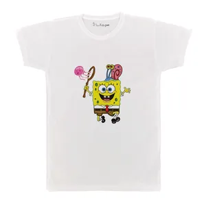 تی شرت بچگانه پرمانه طرح باب اسفنجی کد pmt.201