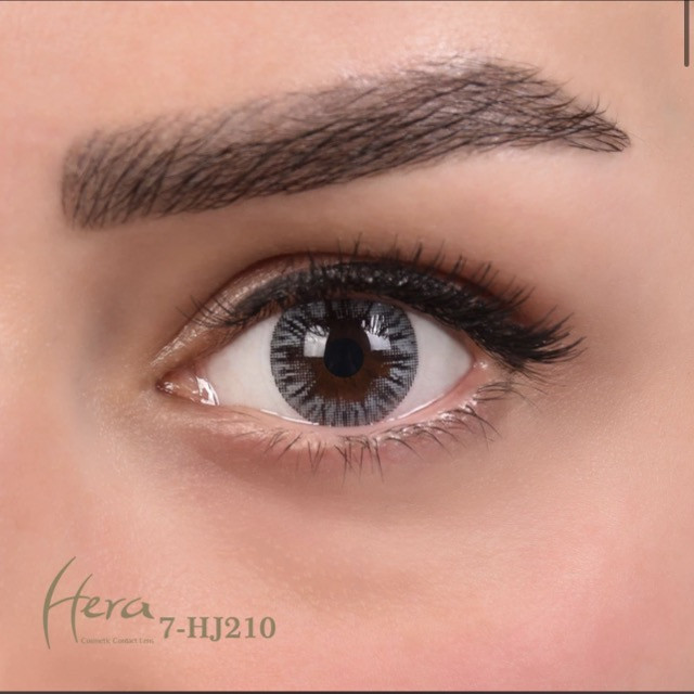 لنز چشم هرا شماره 7 كد HJ210 رنگ طوسي آبي متوسط