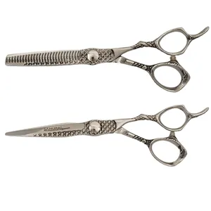 قیچی آرایشگاهی سامورایی مدل FB60 مجموعه 2 عددی