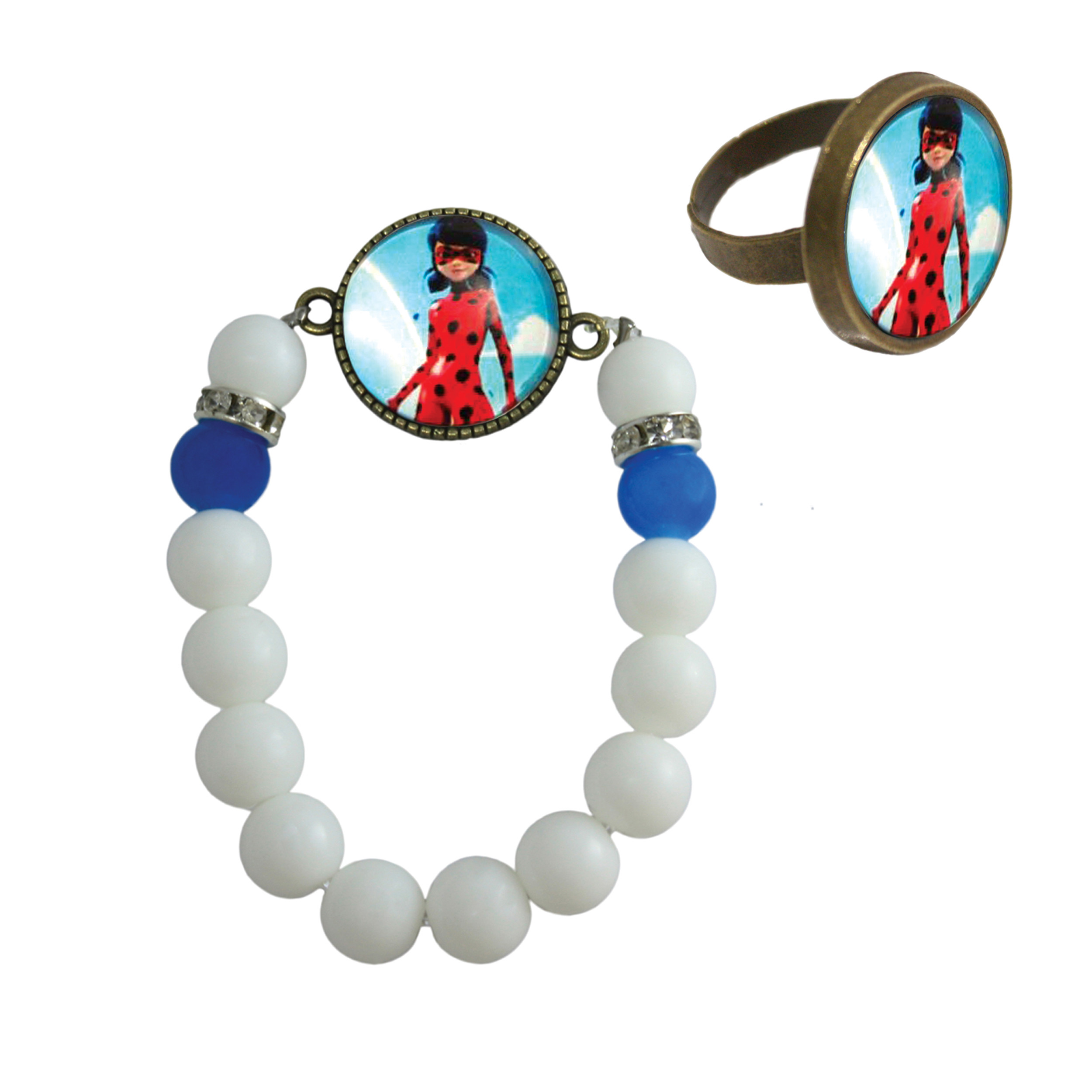 نیم ست دخترانه مدل کفشدوزکی