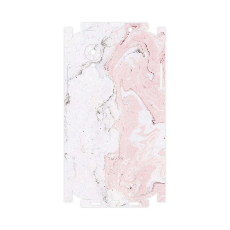 برچسب پوششی ماهوت مدل Blanco-Pink-Marble-FullSkin مناسب برای گوشی موبایل گوگل Nexus 5