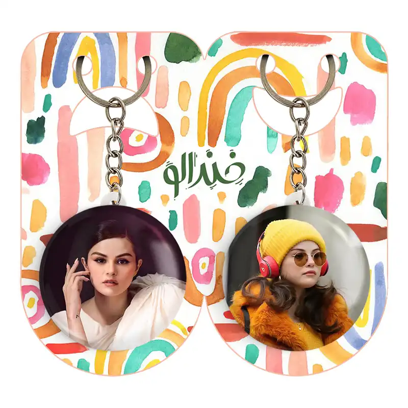 جاکلیدی خندالو مدل سلنا گومز Selena Gomez کد 1920419199 مجموعه 2 عددی