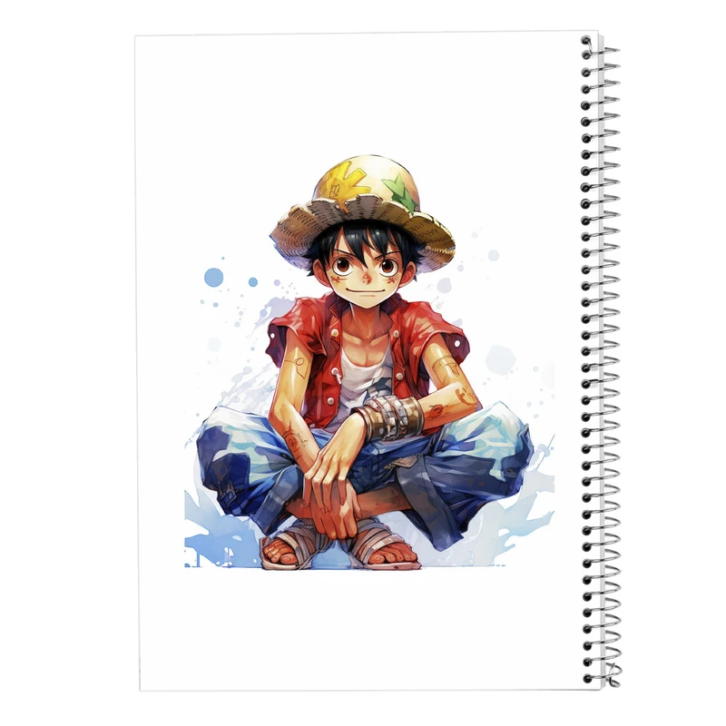 دفتر شطرنجی 50 برگ مدوپد مدل وان پیس One Piece کد DF11691