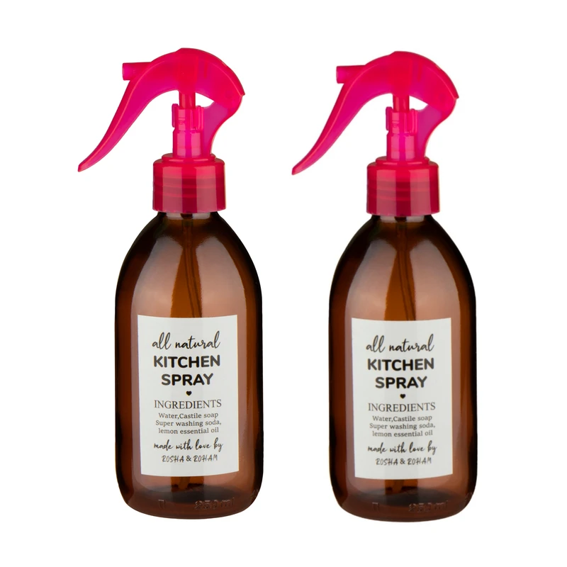 ظرف اسپری روغن مدل natural مجموعه 2 عددی