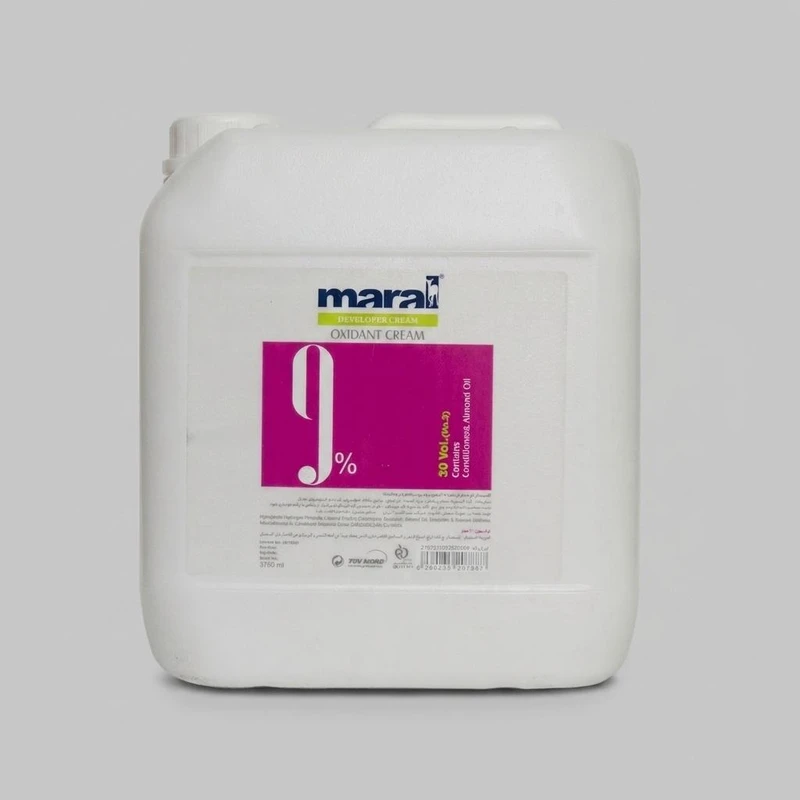 اکسیدان مارال مدل CREAM نه درصدی حجم 3750 میلی لیتر