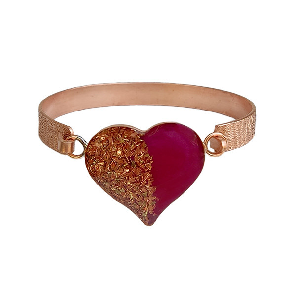 نیم ست زنانه مدل قلبی کد JW401.1