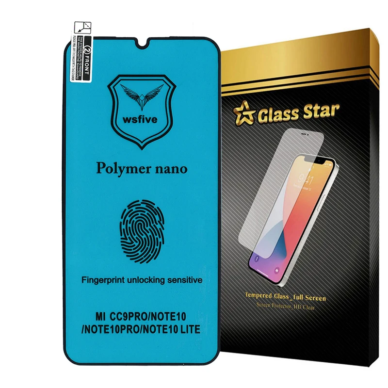 محافظ صفحه نمایش نانو پلیمر گلس استار مدل  POLIGSB مناسب برای گوشی موبایل شیائومی Mi CC9 Pro