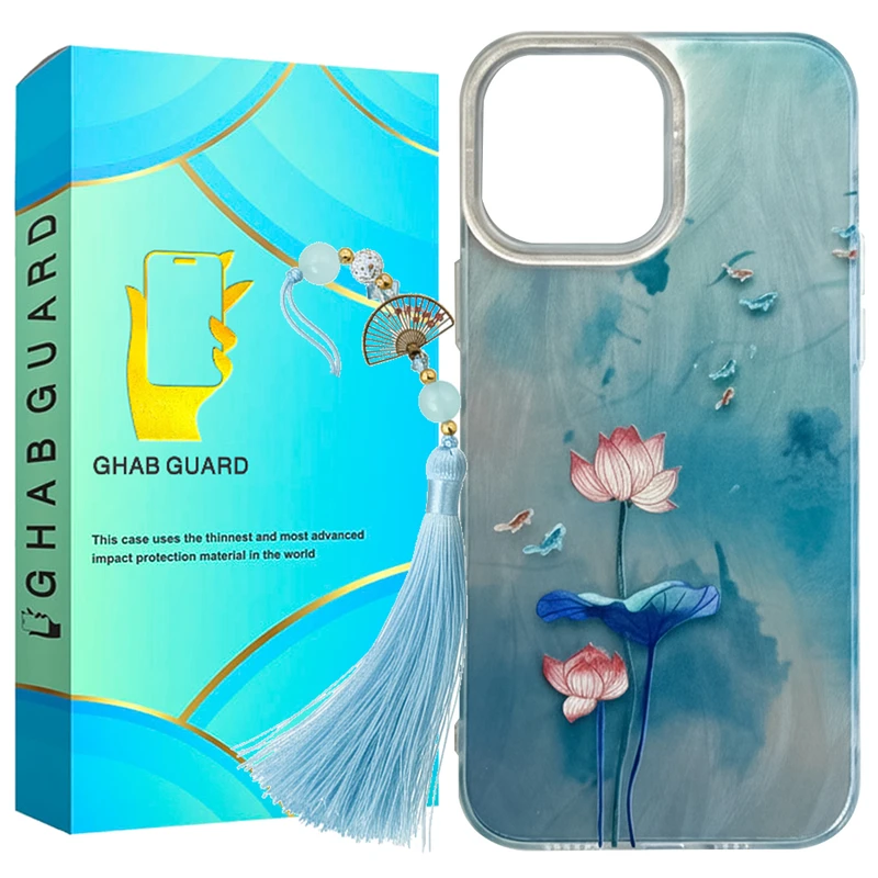 کاور قاب گارد مدل NILF مناسب برای گوشی موبایل اپل iPhone 15 Pro Max به همراه بندآویز