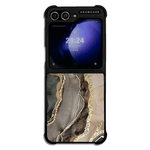 AKAM AMC-WSGZFLIP5-MARBLE-24 Cover For Samsung Galaxy Z Flip 5