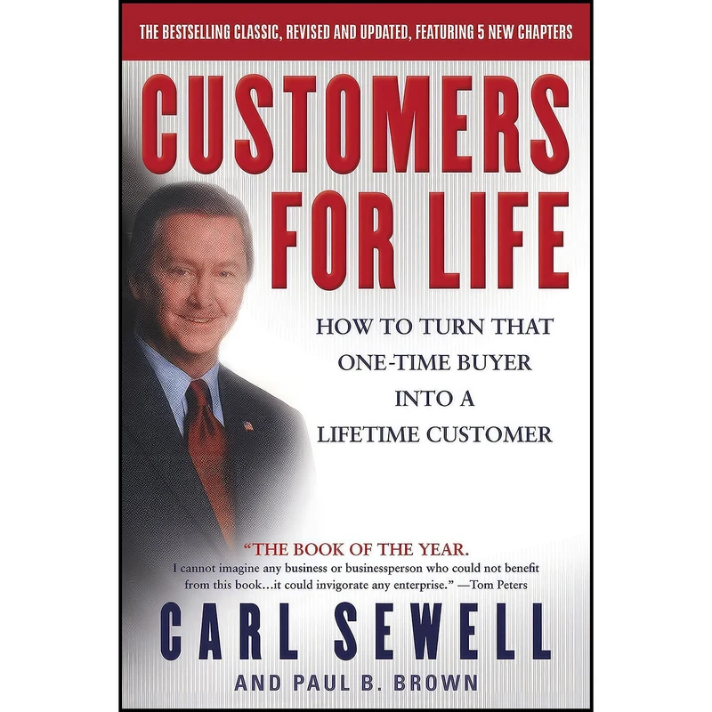 کتاب Customers for Life اثر Carl Sewell and Paul B. Brown انتشارات Currency