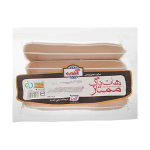 هات داگ ممتاز 70 درصد گوشت قرمز آندره - 300 گرم 