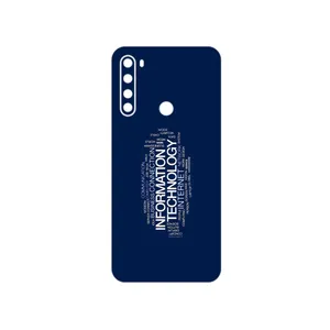 MAHOOT IT Science Cover Sticker for Xiaomi Redmi Note 8 2021