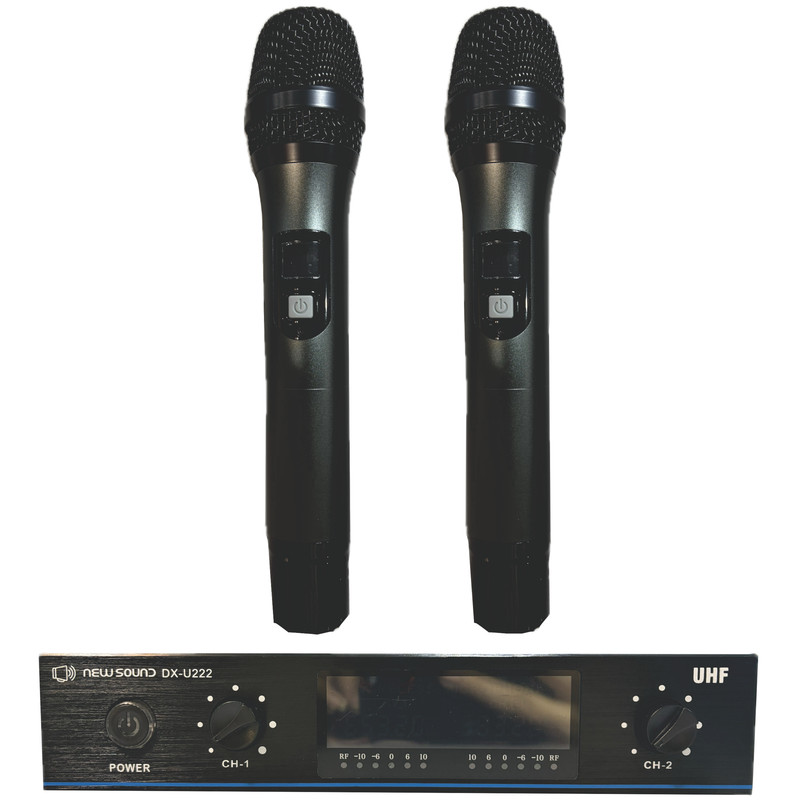 ست میکروفن بی سیم نیوساند مدل DX-U222