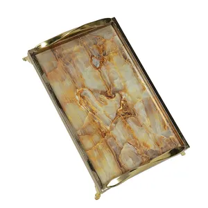 سینی مدل زمرد آبنوس کد 814