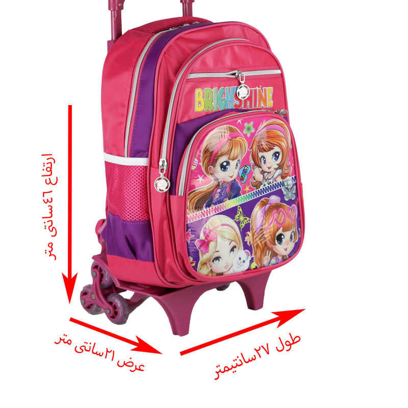 کوله پشتی چرخ دار مدل BA0987IE