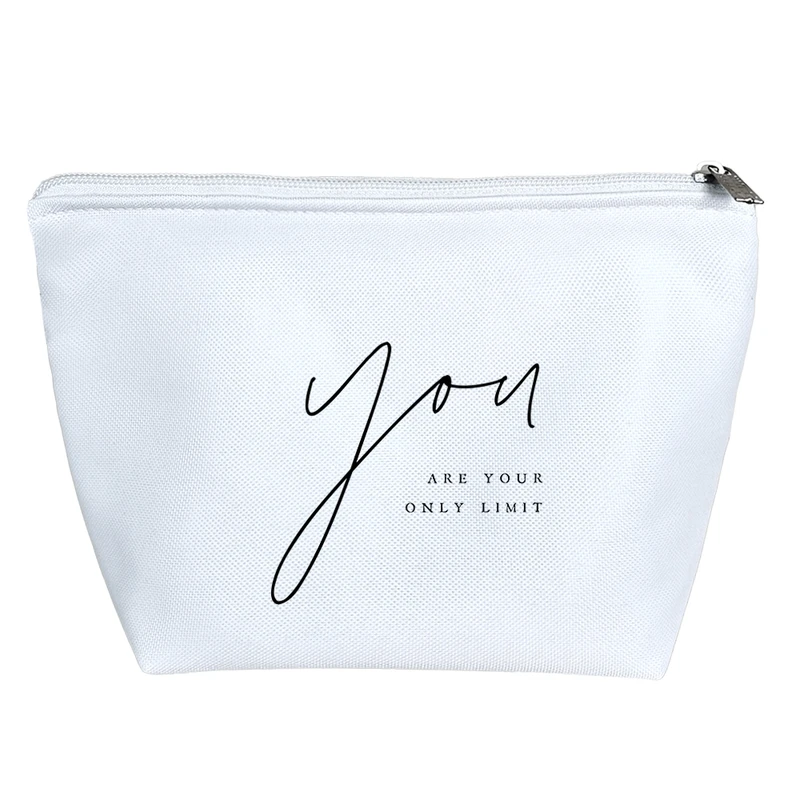 کیف لوازم آرایش دخترانه خندالو مدل You Are Your Only Limit کد H1522