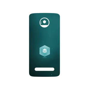 MAHOOT Minimal Cube icon Cover Sticker for Motorola Moto Z2 Play