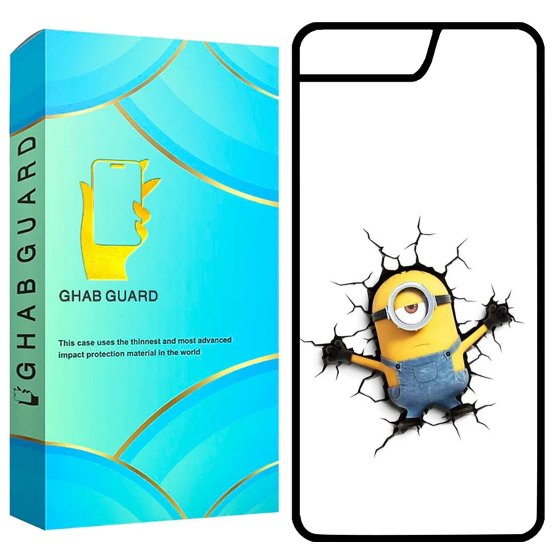 کاور قاب گارد طرح مینیون مدل GCHP7P مناسب برای گوشی موبایل اپل iPhone 7 Plus / 8 Plus