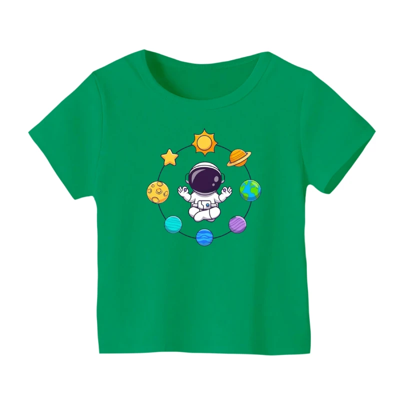 تی شرت آستین کوتاه بچگانه مدل فضانورد کد ۶