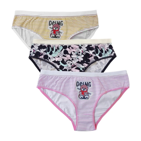 شورت اسلیپ دخترانه کد ZP145.1 بسته سه عددی