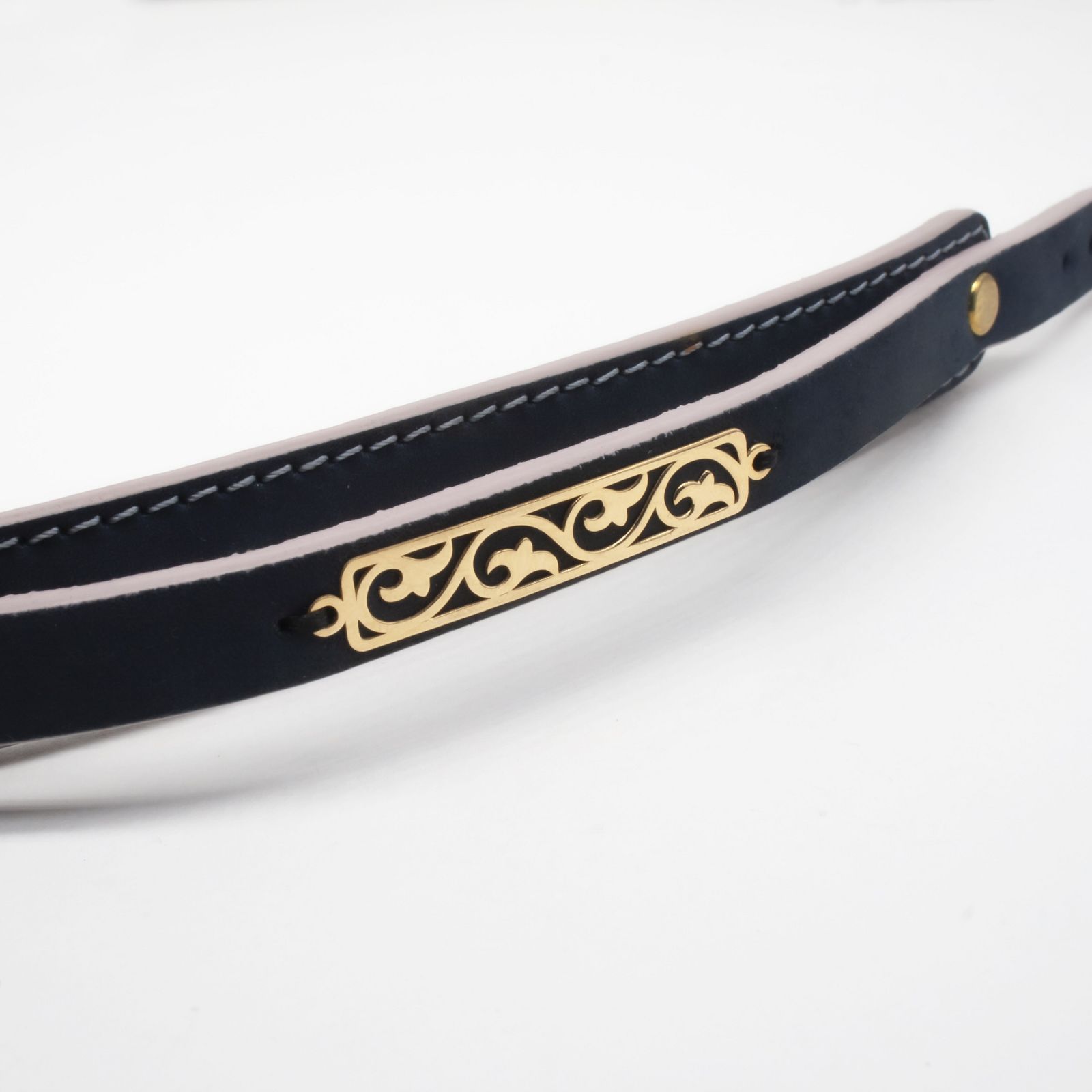 دستبند طلا 18 عیار زنانه سهی مدل اسلیمی SB46 -  - 4