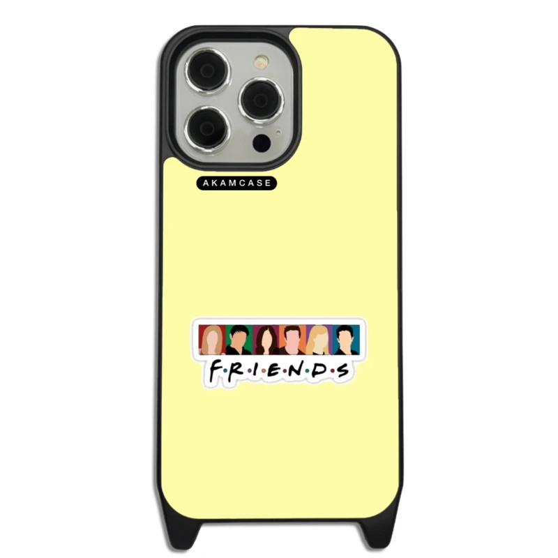 کاور آکام مدل AMCWLA15PROMAX-FRIENDS1 مناسب برای گوشی موبایل اپل iPhone 15 Pro Max