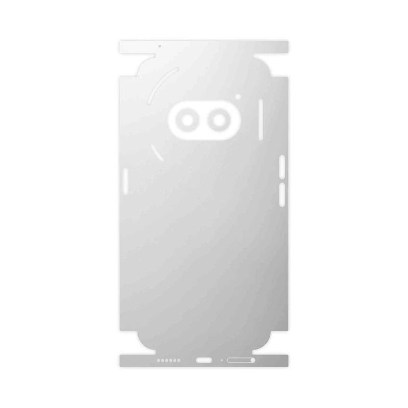 برچسب پوششی ماهوت مدل Matte-White-FullSkin مناسب برای گوشی موبایل ناتینگ Phone 2a
