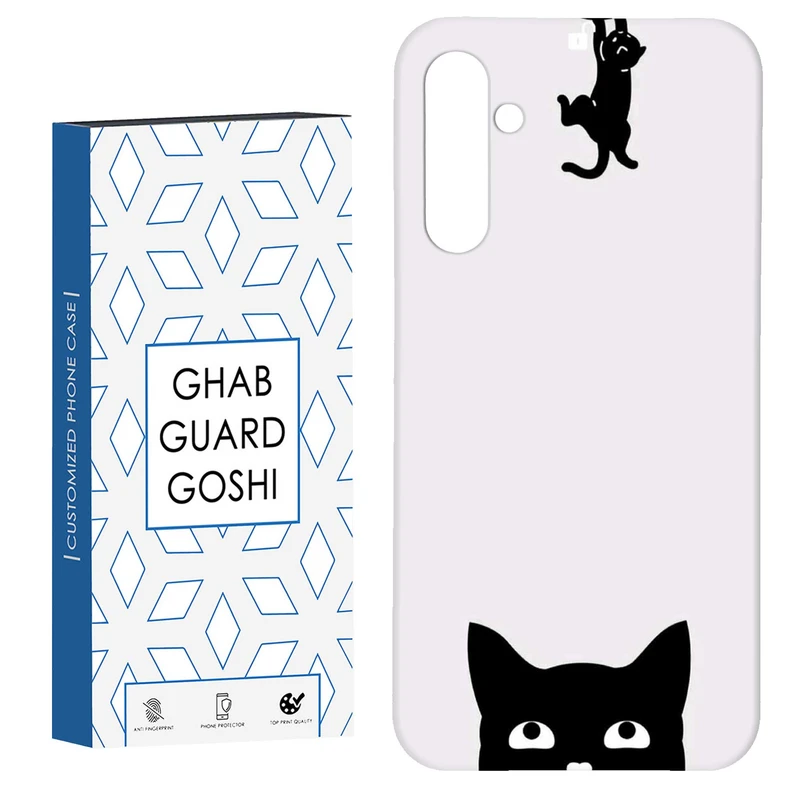 کاور قاب گارد گوشی طرح گربه کد Dimo-872 مناسب برای گوشی موبایل سامسونگ Galaxy S23 Fe
