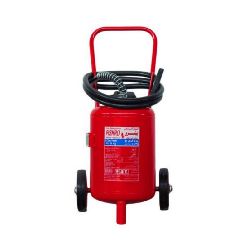 کپسول آتشنشانی پیشرو مدل پودری وزن 25 کیلوگرم