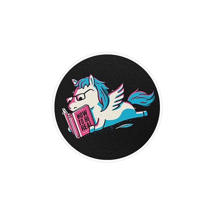 استیکر لپ تاپ ماسا دیزاین طرح unicorn مدل STK945