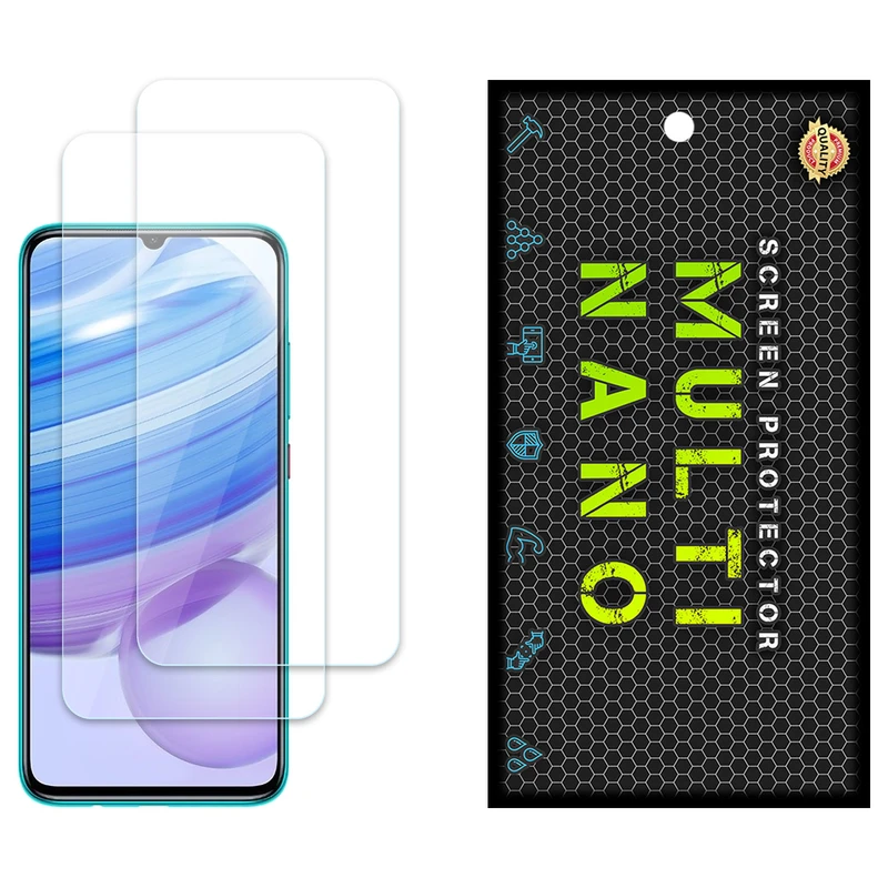 محافظ صفحه نمایش مولتی نانو مدل X-S2N مناسب برای گوشی موبایل شیائومی Redmi 10X Pro بسته دو عددی