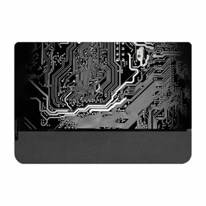 MAHOOT PRO- Black_Printed_Circuit_Board Mouse Pad