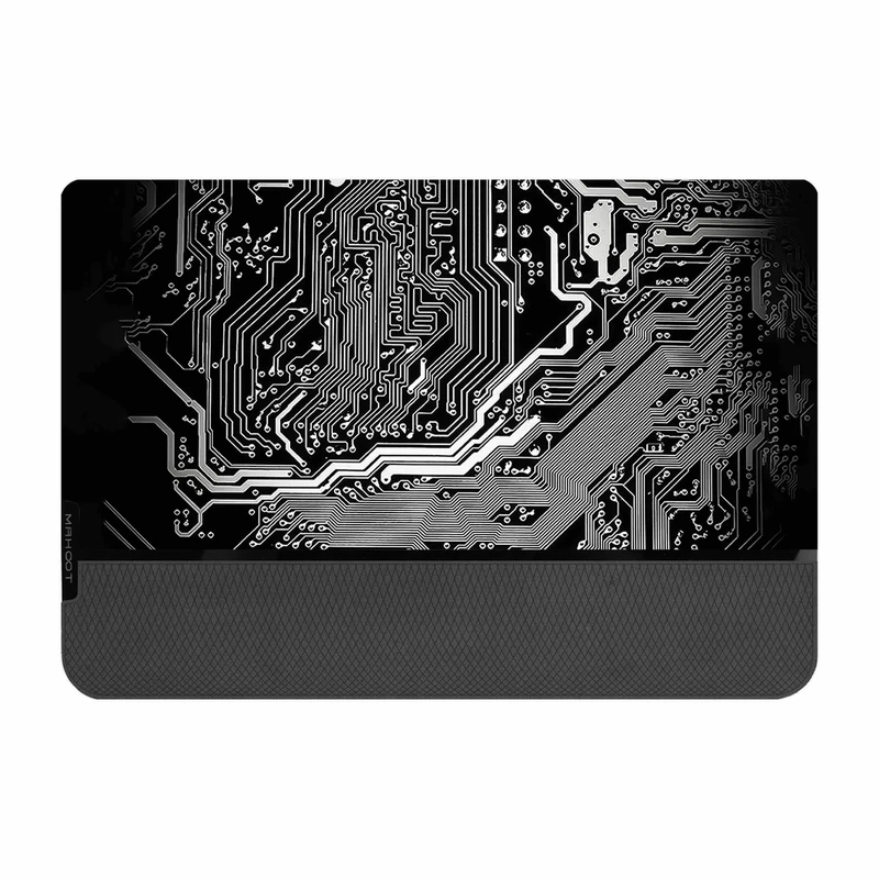 ماوس پد ماهوت مدل PRO- Black-Printed-Circuit-Board