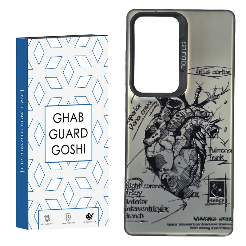     کاور قاب گارد گوشی طرح Socool-haert مناسب برای گوشی موبایل سامسونگ GALAXY S25 ULTRA   