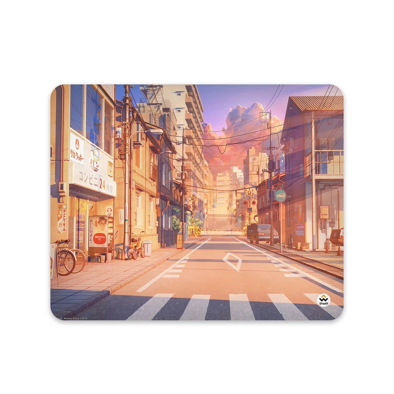 ماوس پد شادیت مدل منظره شهر کد805 سایز 24*19 سانتی متر