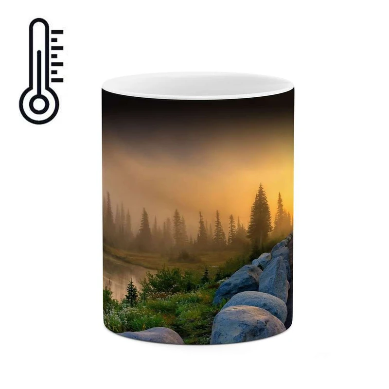 ماگ حرارتی کاکتی مدل منظره کد mgh14441