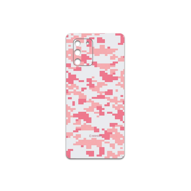 برچسب پوششی ماهوت مدل Army-Pink-pixel مناسب برای گوشی موبایل سامسونگ Galaxy S10 Lite
