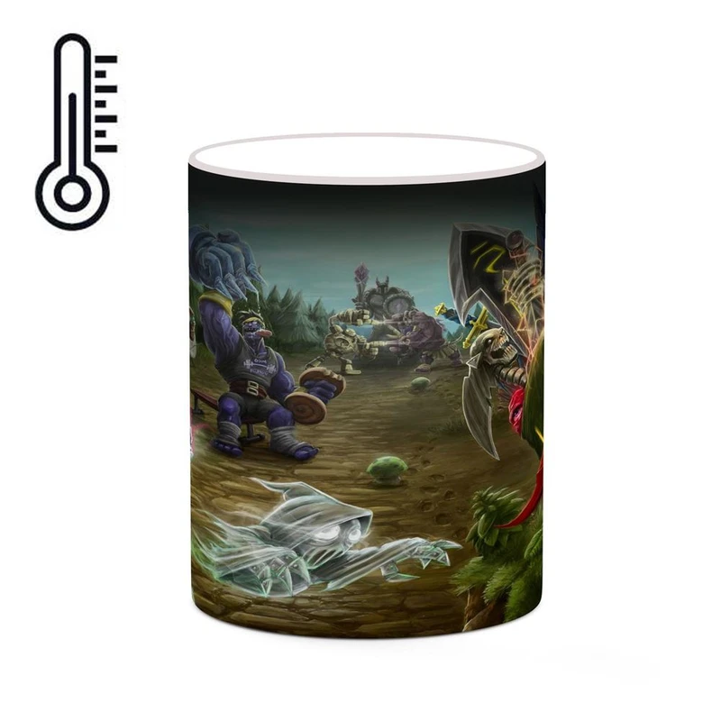 ماگ حرارتی کاکتی مدل بازی لیگ افسانه ها League Of Legends کد mgh29215
