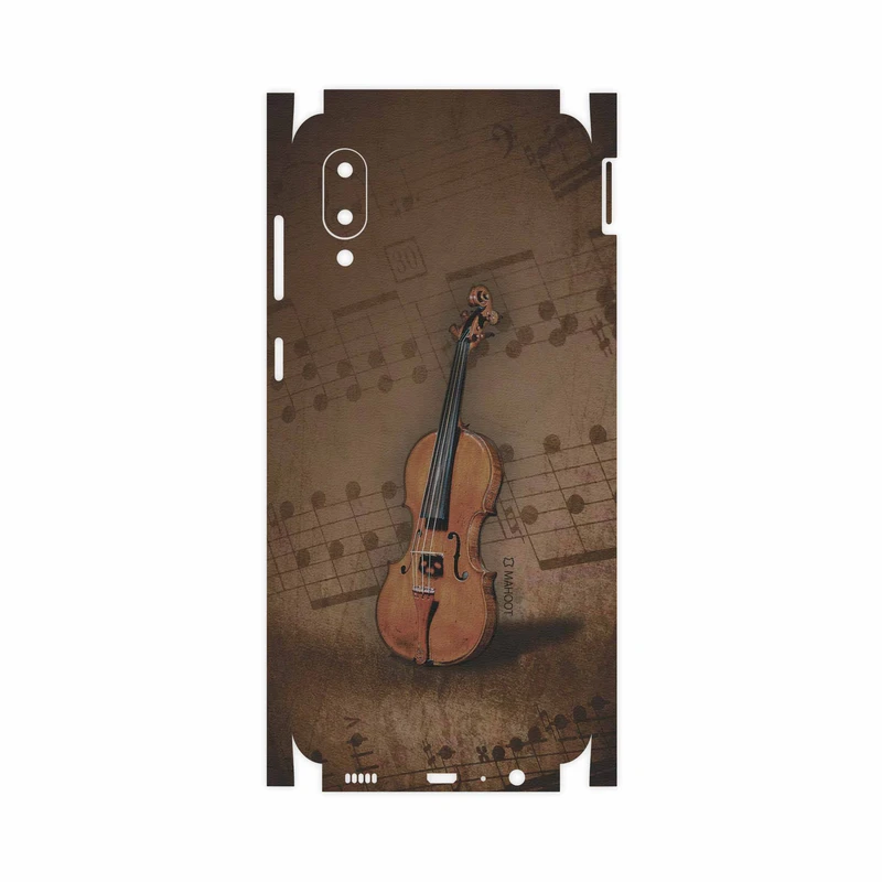 برچسب پوششی ماهوت مدل Violin-Instrument-FullSkin مناسب برای گوشی موبایل سامسونگ Galaxy M02