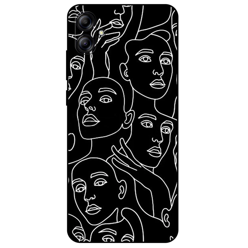 کاور مگافون طرح دخترانه مدل 7762 مناسب برای گوشی موبایل سامسونگ Galaxy A04e / F04     