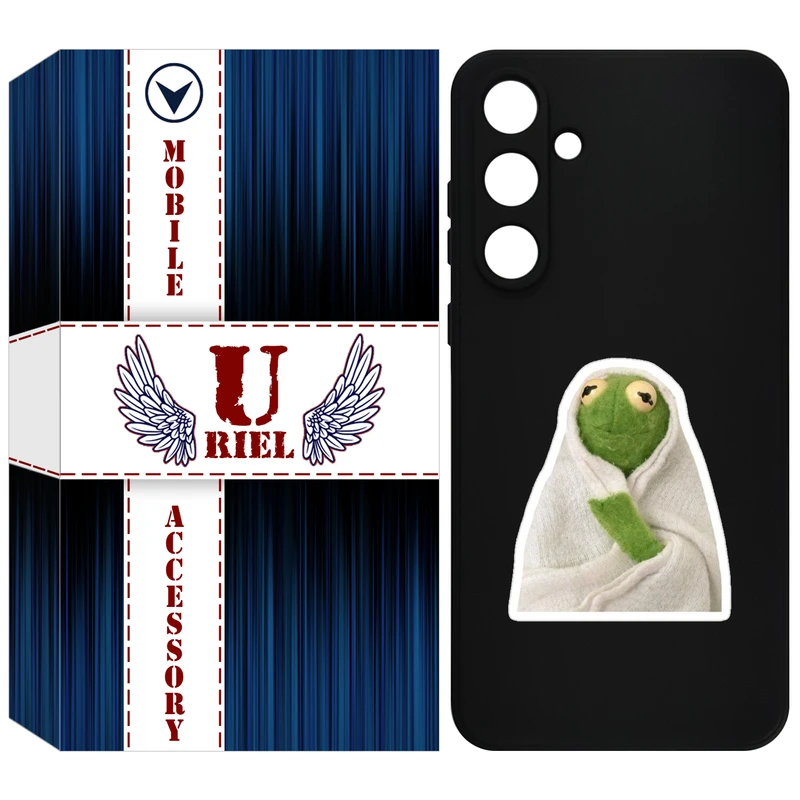 کاور یوریل مدل KSH کد 82 طرح قورباغه مناسب برای گوشی موبایل سامسونگ Galaxy S24 FE