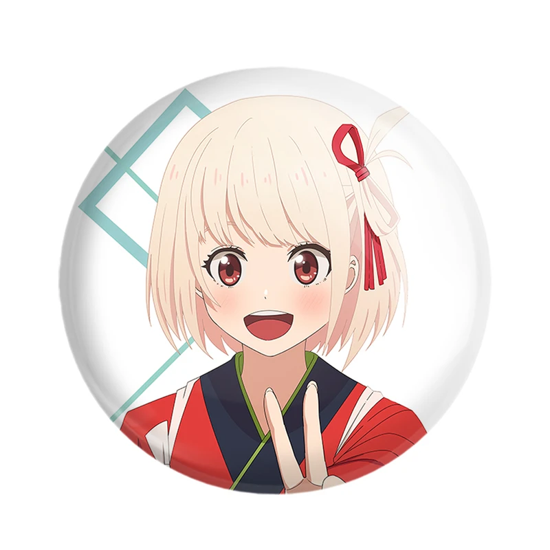 مگنت خندالو مدل تاکینا و چیساتو انیمه لیکوریس ریکویل Lycoris Recoil  کد 23070